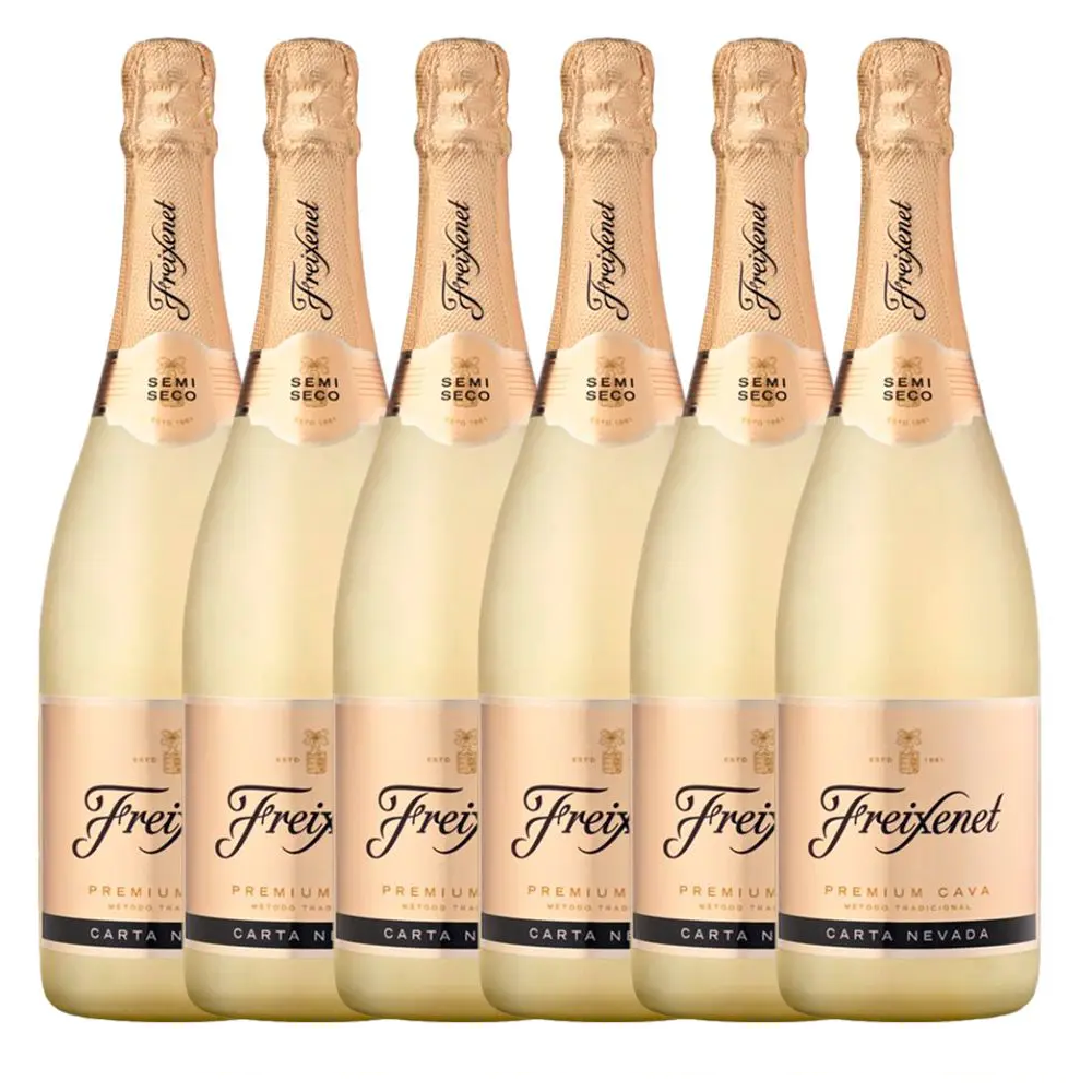 Espumante Freixenet Carta Nevada Premium Cava Semi Seco 750ml - Woozen